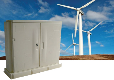 Polyester behuizing_windenergie_zonne energie_maxi-euro_IP55-IP65_Europoly