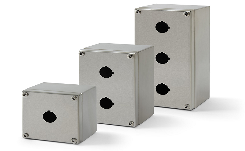 Drukknopkast RVS ViFa Enclosures catalogus